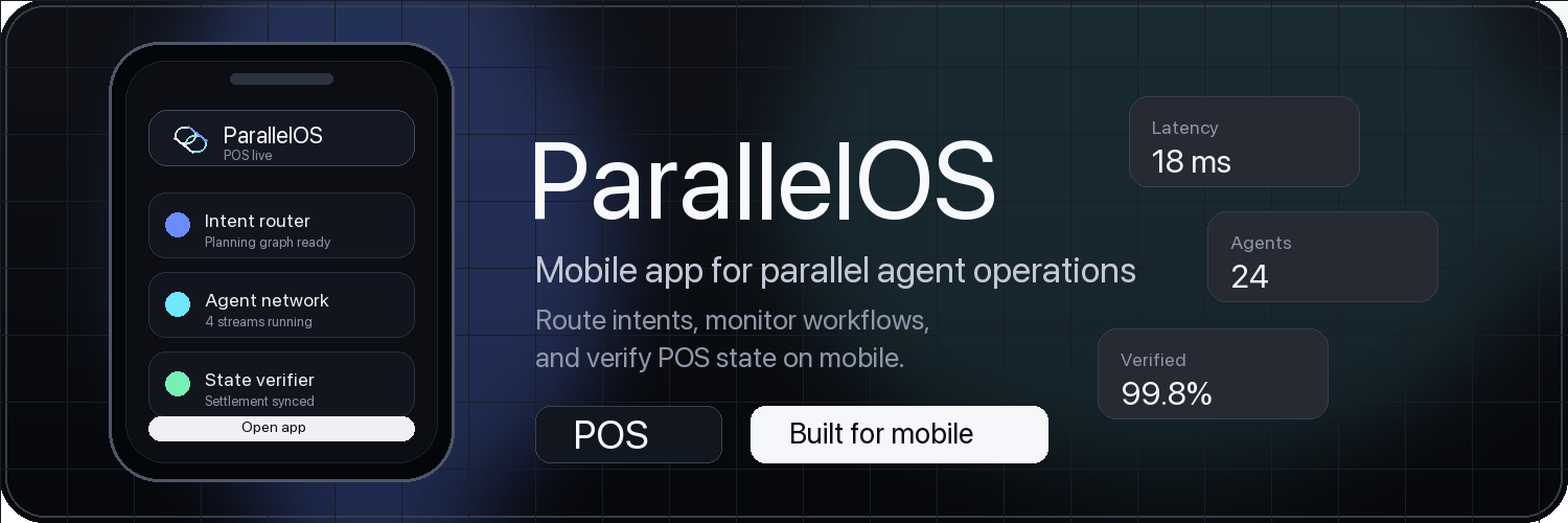 ParallelOS mobile app interface preview